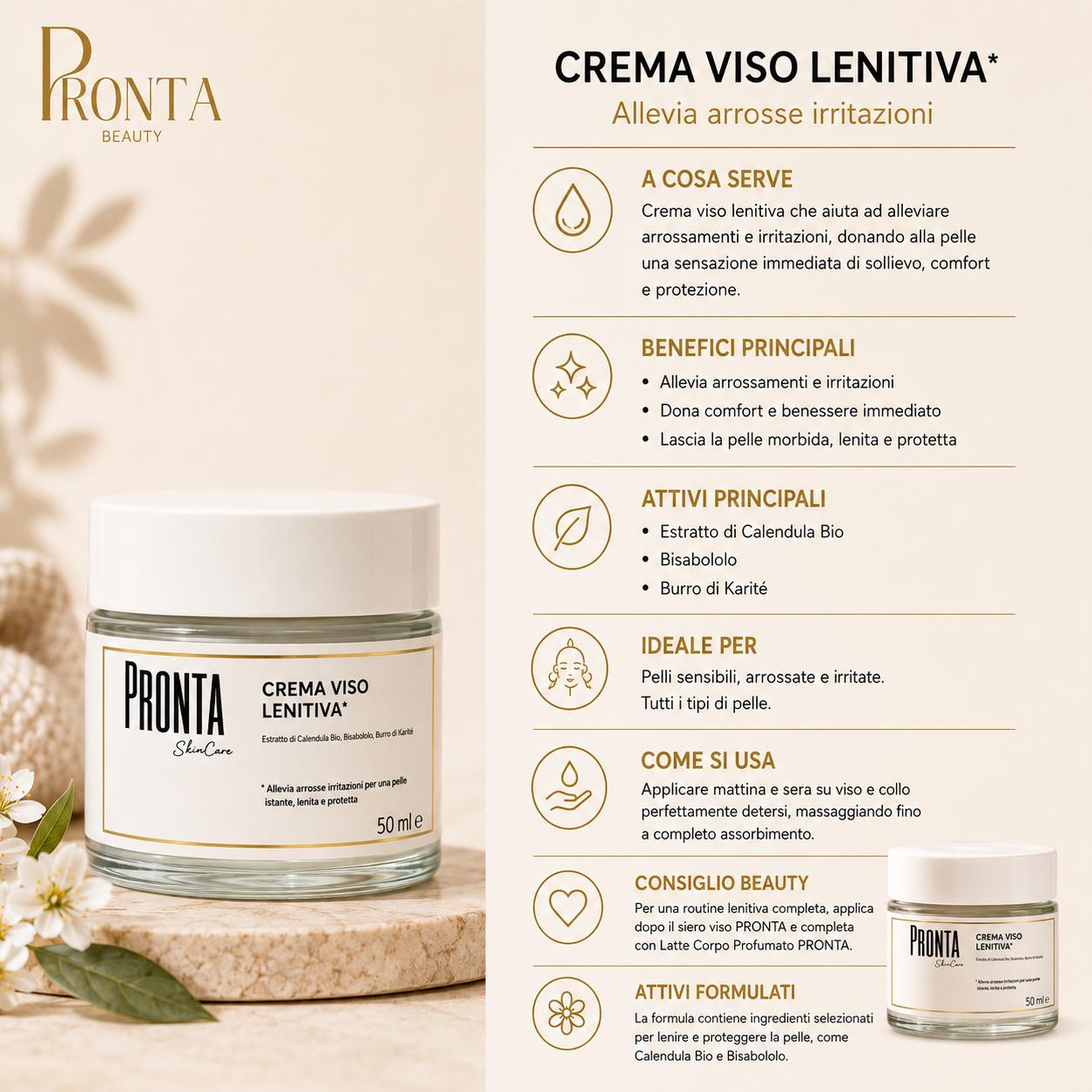 Crema Viso Lenitiva 50 ml