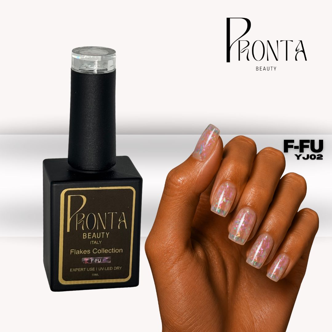 Smalto Semipermanente  F-FU -Flakes collection