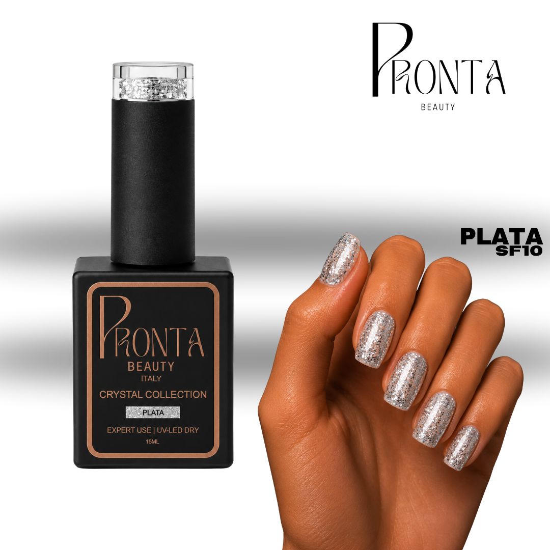Smalto Semipermanente Plata  -Crystal Colletion