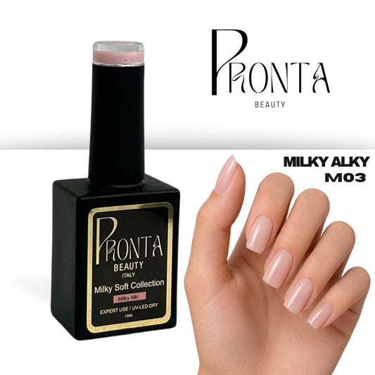 Smalto Semipermanente MILKY ALKY -Milky Soft Collettion