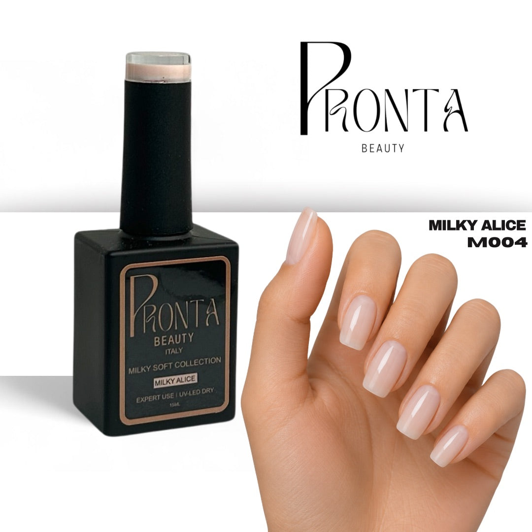 Smalto Semipermanente MILKY ALICE -Milky Soft Collettion