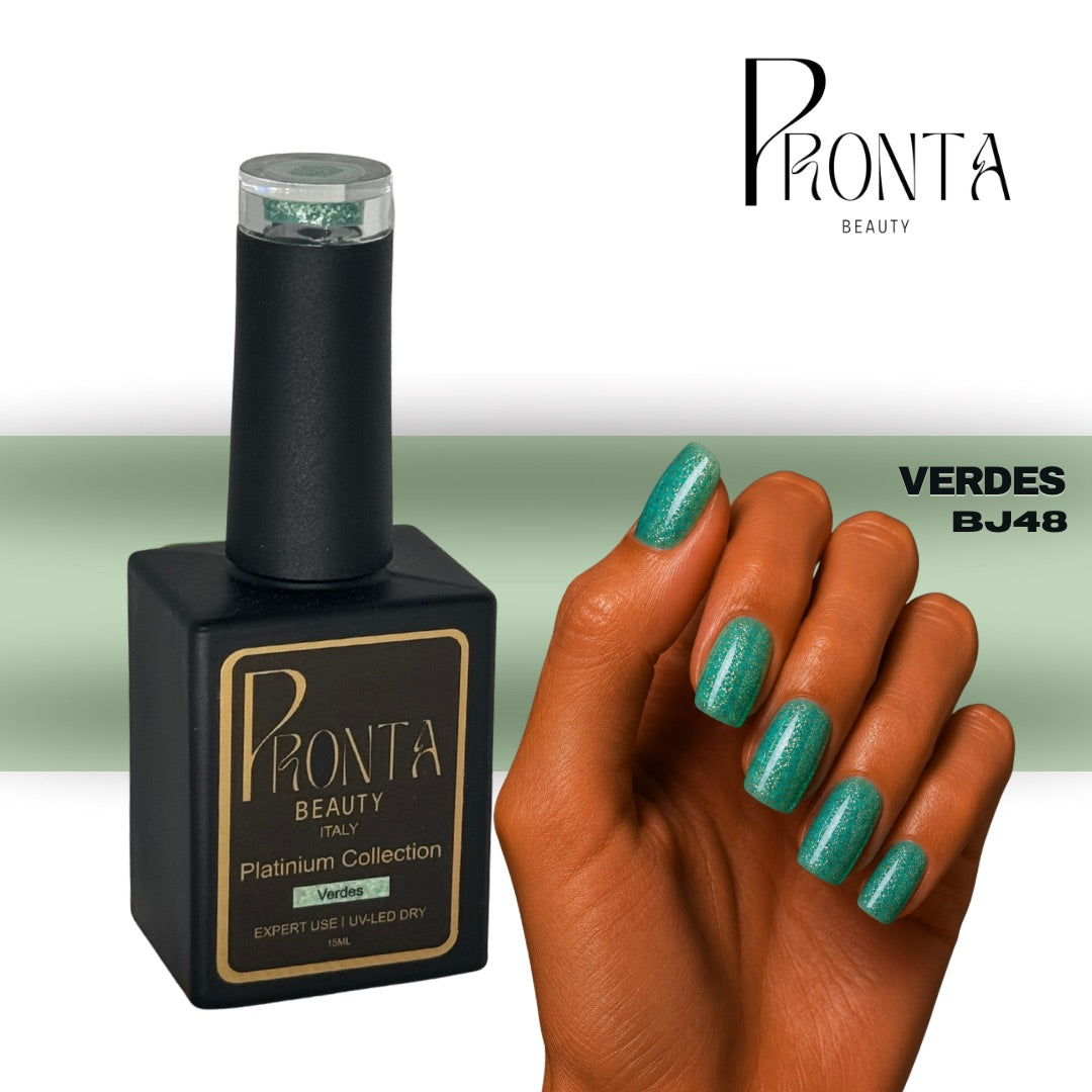 Smalto Semipermanente Verdes -Platinium Colletion