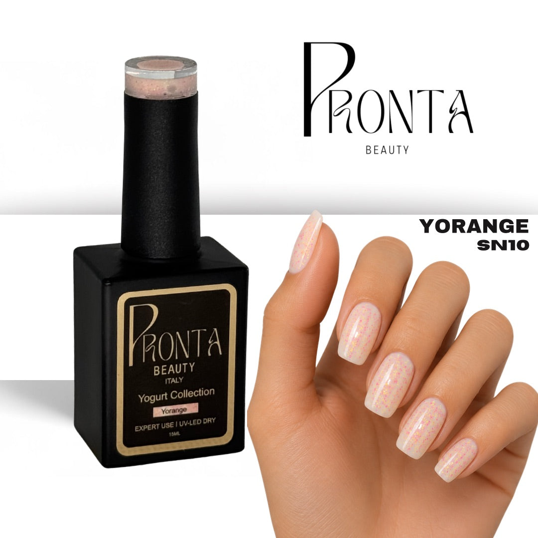 Smalto Semipermanente Yorange -Yogurt Collettion