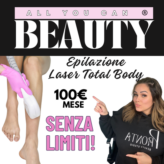 EPILAZIONE LASER TOTAL BODY